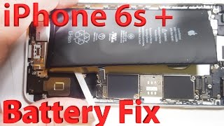 iPhone 6s Plus battery replacement in 3 minutes [upl. by Sidell]