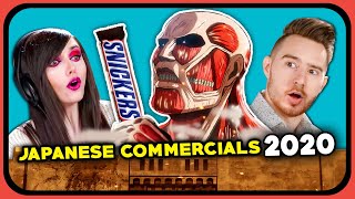 YouTubers React To Best Japanese Commercials [upl. by Adoc]