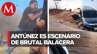 Se reporta enfrentamiento violento en Michoacán [upl. by Attegroeg212]