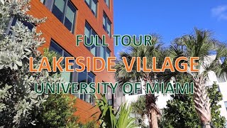 FULL TOUR of BRANDNEW LAKESIDE VILLAGE at the University of Miami  BEST COLLEGE HOUSING [upl. by Nyliac]