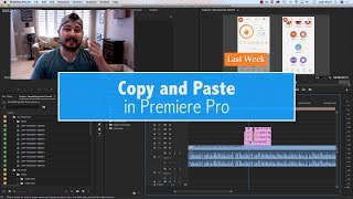 Copy and Paste in Premiere Pro [upl. by Aveer]