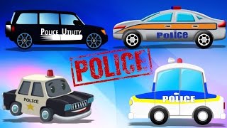 Police Compilation  Cops Cars  Kids Video [upl. by Greiner90]