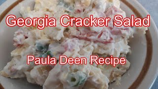 Georgia Cracker Salad  Paula Deen Recipe [upl. by Netnerb]