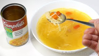 No6870 Campbells USA Condensed Soup Healty Request Homestyle Chicken Noodle [upl. by Mikiso458]