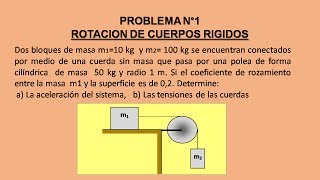 Rotación de cuerpos rígidos [upl. by Savill]