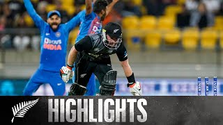 India Win Another Super Over Thriller  FULL HIGHLIGHTS  BLACKCAPS v India  4th T20 2020 [upl. by Aural]