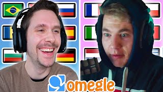 Speaking 10 Different Languages on Omegle 2 [upl. by Broadbent]