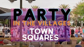 Party in The Villages FL  Town Square Entertainment  Not Just a Retirement Community [upl. by Gusty]