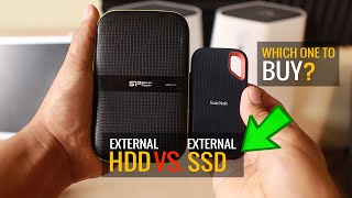 External SSD VS External HDD  Which one to BUY [upl. by Jaworski]