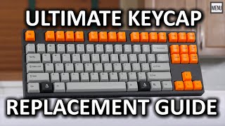 ULTIMATE Mechanical Keyboard Keycap Replacement quotHow Toquot Guide [upl. by Aicek]