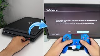 How to REINSTALL PS4 SYSTEM SOFTWARE EASY METHOD FIXES ALL ERRORS [upl. by Creedon]