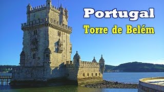 TORRE DE BELÉM Lisboa  Belém Tower Lisbon  Videos Portugal Travel Tour [upl. by Omor285]