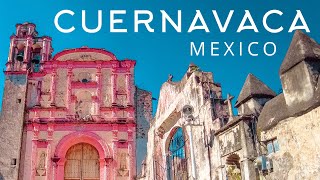 CUERNAVACA by DRONE 4K  Beautiful Town near Mexico City  Best Places To Visit in Mexico [upl. by Bounds249]