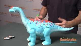 Dinosaur Train Walk amp Stomp Arnie Argentinosaurus from Tomy [upl. by Artemahs]