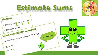 Estimate Sums Using Rounding and Compatible Numbers  Grade 3 [upl. by Ennaeed392]