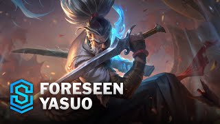 Foreseen Yasuo Skin Spotlight  League of Legends [upl. by Yonatan572]