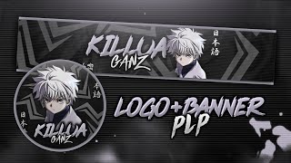 FILE PLP LOGO  BANNER PIXELLAB ANIME KILLUA [upl. by Tennek]