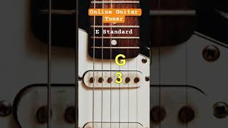 Online Guitar Tuner  E Standard [upl. by Eiramik772]