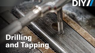 Everything you need to know about drilling and tapping holes  DIY [upl. by Esinek194]