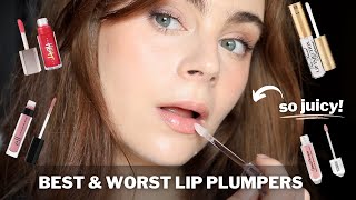 BEST amp Worst Lip Plumpers for Bigger Plumpedup lips [upl. by Ahswat503]