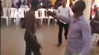 Pastor Was Spotted Fighting KARATE With DEMON During Deliverance [upl. by Dyna379]