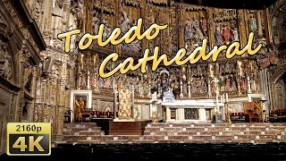 Toledo Cathedral  Spain 4K Travel Channel [upl. by Cammie]