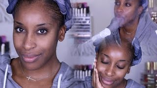 DIY Facial Steaming At Home  Jackie Aina [upl. by Harper]