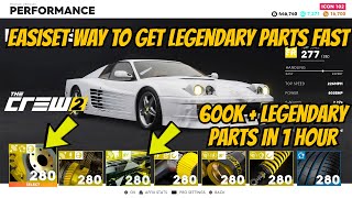 The Crew 2  Easiest Way To Get Fast Legendary Parts And Money  Parts Farming Tutorial [upl. by Sirdi]