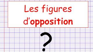 Les figures de style  Figures dopposition [upl. by Etezzil]