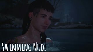 Life is Strange 2 Cassidy amp Sean Skinny Dipping Swimming Scene [upl. by Afatsom]