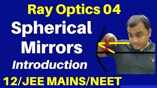 Ray Optics 04  Spherical Mirrors Introduction Focus Focal Length amp Focal Plane  Sign Convention [upl. by Frederik]