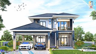 10 Beautiful Two Story Homes With Floor Plans From SK Homes [upl. by Rellek259]