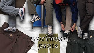 Must Have Workwear Pants Carhartt Carpenter Dickies 874 Wrangler Cargo [upl. by Freeland]