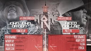 REED DOLLAZ VS JOHN JOHN DA DON SMACK URL  URLTV [upl. by Shyamal376]