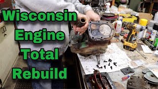 Epic Wisconsin Engine Total Rebuild [upl. by Ameekahs]