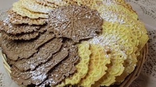 How To Make Pizzelles Three Different Flavors Happy New Year [upl. by Angell]