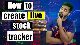 How to create a stock watchlist using Google sheet [upl. by Briscoe]