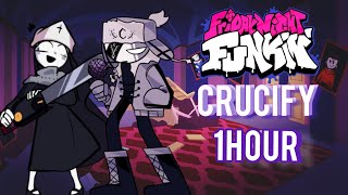 Ruv vs Taki 1 HOUR  Crucify Friday Night Funkin [upl. by Aissej]