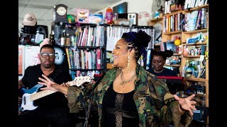 Lalah Hathaway NPR Music Tiny Desk Concert [upl. by Morven739]