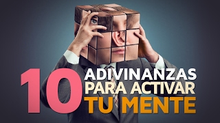 10 ADIVINANZAS cortas para activar tu mente [upl. by Waugh]