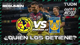 Resumen  América vs Tigres  Grita México AP2021  J15  TUDN [upl. by Song]