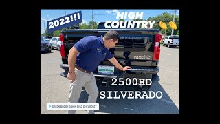 2022 CHEVY SILVERADO 2500HD HIGH COUNTRY [upl. by Verene]