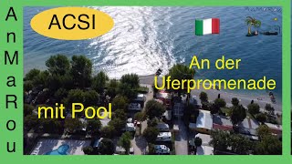 🇮🇹 Gardasee ToscolanoMaderno Camping Riviera Italien Drohnenflug [upl. by Pelag]