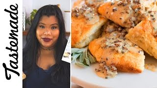 Trying Chrissy Teigen’s Fried Chicken Recipe wMy Dog  Extra After College [upl. by Binni]