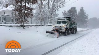 Deadly Winter Storms Put Virginia North Carolina In State Of Emergency  TODAY [upl. by Sucramaj]