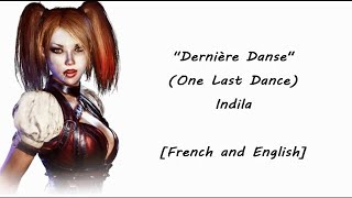 Dernière Danse One Last Dance French amp English Lyrics Video Requested [upl. by Ameyn]