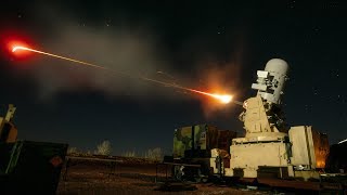 CRAM  Counter Rocket Artillery and Mortar System Testing amp Training [upl. by Ilsel732]