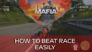 Mafia Definitive Edition  HOW TO BEAT RACE EASILY  TUTORIAL [upl. by Akimahs645]