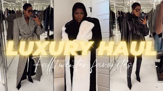 LUXURY HAUL FALL WINTER DESIGNER FAVORITES [upl. by Elorak]