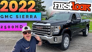 FIRST LOOK 2022 GMC Sierra 2500HD [upl. by Aivatnwahs972]